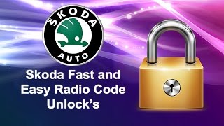 How To Find Your Skoda Radio Code [upl. by Eeryk246]