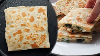 How To Make Turkish Gozleme Recipe At Home [upl. by Shaylah355]