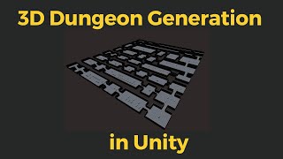 Procedural dungeon in Unity 3D Tutorial P1  Theory [upl. by Lunetta]