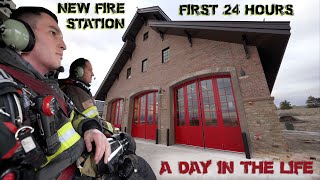 First 24 Hours in a New Fire Station  A Day in the Life [upl. by Klein]