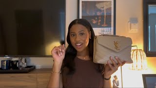 YSL Saint Laurent Small LouLou Review  and More [upl. by Krm]