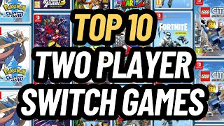 TOP 10 BEST TWO PLAYER SWITCH GAMES [upl. by Neumann]