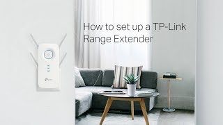 How to set up a TPLink Range Extender [upl. by Nalani]