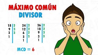 MAXIMO COMUN DIVISOR Super Facil  Para principiantes [upl. by Gavrielle]