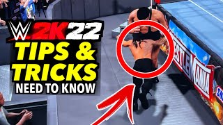 WWE 2K22 Tips And Tricks  Part 1 [upl. by Ydok139]