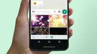 How to Use and Send GIFs  WhatsApp [upl. by Willamina]