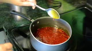 COMO HACER ACEITE DE ACHIOTE FACIL RICOS PARA LAS COMIDAS [upl. by Aihsyak607]