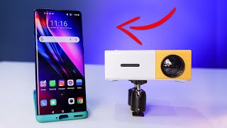 How to connect Phone to Projector Wirelessly With WiFi  Quick Tutorial [upl. by Aleacin]