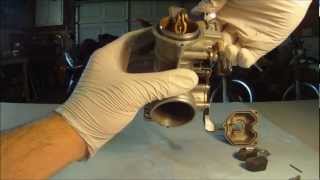 Motorcycle carb teardown function and assembly Keihin PD [upl. by Llehcal]