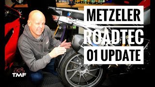 Metzeler Roadtec 01 Tyre Update and Review [upl. by Guendolen398]