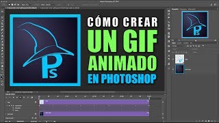 Cómo crear un GIF animado en Photoshop 2 métodos [upl. by Niar]