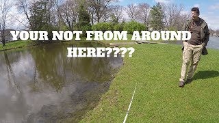 Guy Tries To Kick Me Out For Fishing In My Own Pond [upl. by Crysta]