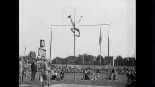 Vintage Pole Vault Highlights  Paris 1924 Olympics [upl. by Florin]