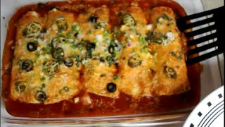 VEGETARIAN ENCHILADAS [upl. by Christoph117]