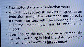 Synchronous Reluctance motorconstruction working principle and types PNB [upl. by Ecidnak704]