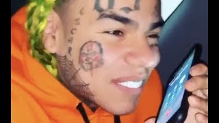 6ix9ine Calls Bobby Shmurda In Prison To Tell Him They Made Billboard Charts [upl. by Pellegrini910]