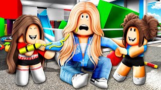 Pranking The DAYCARE BABYSITTER In Roblox Brookhaven [upl. by Ellebyam457]