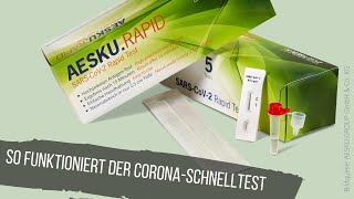 CoronaSchnelltest So funktioniert der Abstrich  SARSCoV2 Antigen Test [upl. by Condon]