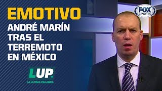 El emotivo inicio de La Última Palabra tras terremoto en México [upl. by Meesan]