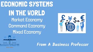 Economic Systems in the World  International Business  From A Business Professor [upl. by Ok825]