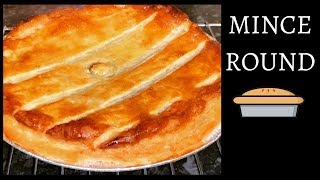 Scottish Mince Round  Minced beef pie  GIVEAWAY Annocuncement [upl. by Attelliw]