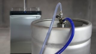 How to Tap a Keg for Your Kegerator in Your Bar or Home [upl. by Nacnud46]