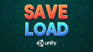 SAVE amp LOAD SYSTEM in Unity [upl. by Nerol]