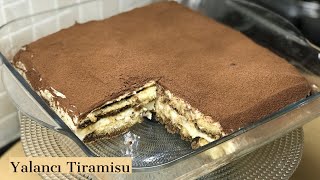 Yalancı Tiramisu  Naciye Kesici  Yemek Tarifleri [upl. by Atnauqahs]