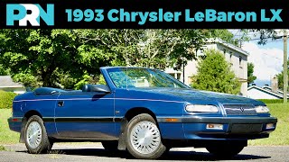 1993 Chrysler LeBaron LX Convertible Full Tour amp Review [upl. by Mulloy484]