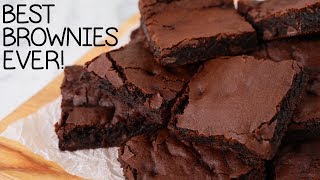 The Best Brownie Recipe EVER vegan [upl. by Lacombe]