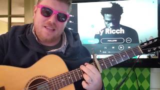 How To Play Every Season Roddy Ricch guitar  guitar lesson fingerstyle chords [upl. by Menard869]