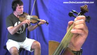 FISHERS HORNPIPE  Bluegrass amp Irish Fiddle Lessons by Ian Walsh [upl. by Earahc]