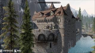 Riverwood Keep  SkyrimSpecial Edition House Mod [upl. by Julieta]