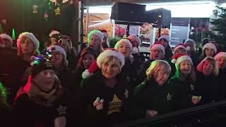 WHAT CHRISTMAS MEANS TO ME Rock Choir at Birkdale Lights Switch On 1st December 2024 [upl. by Dleifrag]