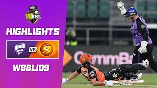 Hobart Hurricanes v Perth Scorchers  WBBL09 [upl. by Fons]