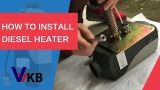 How to install diesel heater [upl. by Airetak]