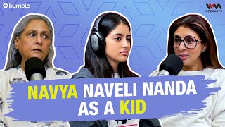 NAVYA NAVELI NANDA as a KID  What The Hell Navya  Navya Nanda Podcast [upl. by Biron902]