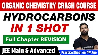 HYDROCARBONS in One Shot  Full Chapter Revision  Class 11  JEE Main [upl. by Luy]