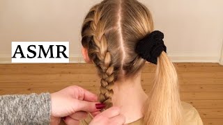 ASMR Hair Brushing amp Braiding Compilation For Sleep Hair Play No Talking [upl. by Wymore933]