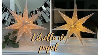 CÓMO HACER ESTRELLA 3D 7 PUNTAS  7 POINTED STAR 3D [upl. by Nona]