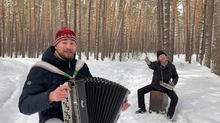 ♫ ЭТО ПРОСТО ШЕДЕВР    РЕБЯТА В ЛЕСУ ОТОЖГЛИ по ПОЛНОЙ  РУКИ ВВЕРХ ЗДРАВСТВУЙ ЭТО Я НА БАЯНЕ [upl. by Cori7]