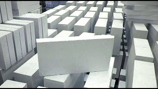 Lightweight foam concrete blocks production process [upl. by Zoha]