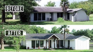 Modern Farmhouse Renovation  Before amp After [upl. by Ecirtam]