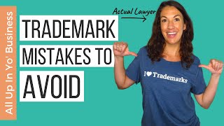 6 Most Common Trademark Registration Mistakes  Trademark Attorney Explains [upl. by Netsyrc]