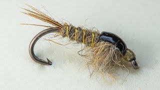 Fly Tying Hares Ear Nymph Variation [upl. by Odelia846]