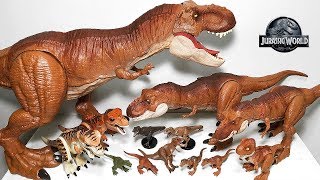 TREX MAX Vs ALL CARNIVORE DINOSAURS  Jurassic World Evolution [upl. by Anilemrac]