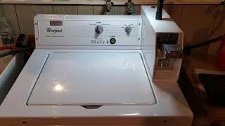 Whirlpool Commercial Washer Test Mode [upl. by Marinelli]