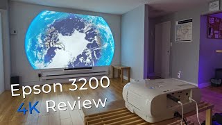 Epson Home Cinema 3200 4K UHD Projector Review [upl. by Radburn]