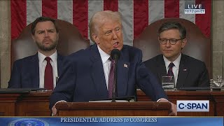 President Trump Addresses Joint Session of Congress [upl. by Horn]