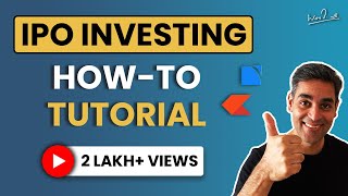 IPO Investing Strategy 2021  How to invest in IPOs on your broker account  Ankur Warikoo Hindi [upl. by Remo]